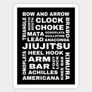 Guide to Jiu Jitsu Magnet